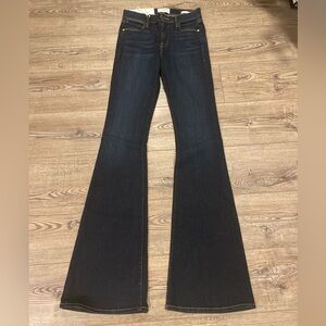 Frame Denim Women's Deep Indigo Flare Jeans